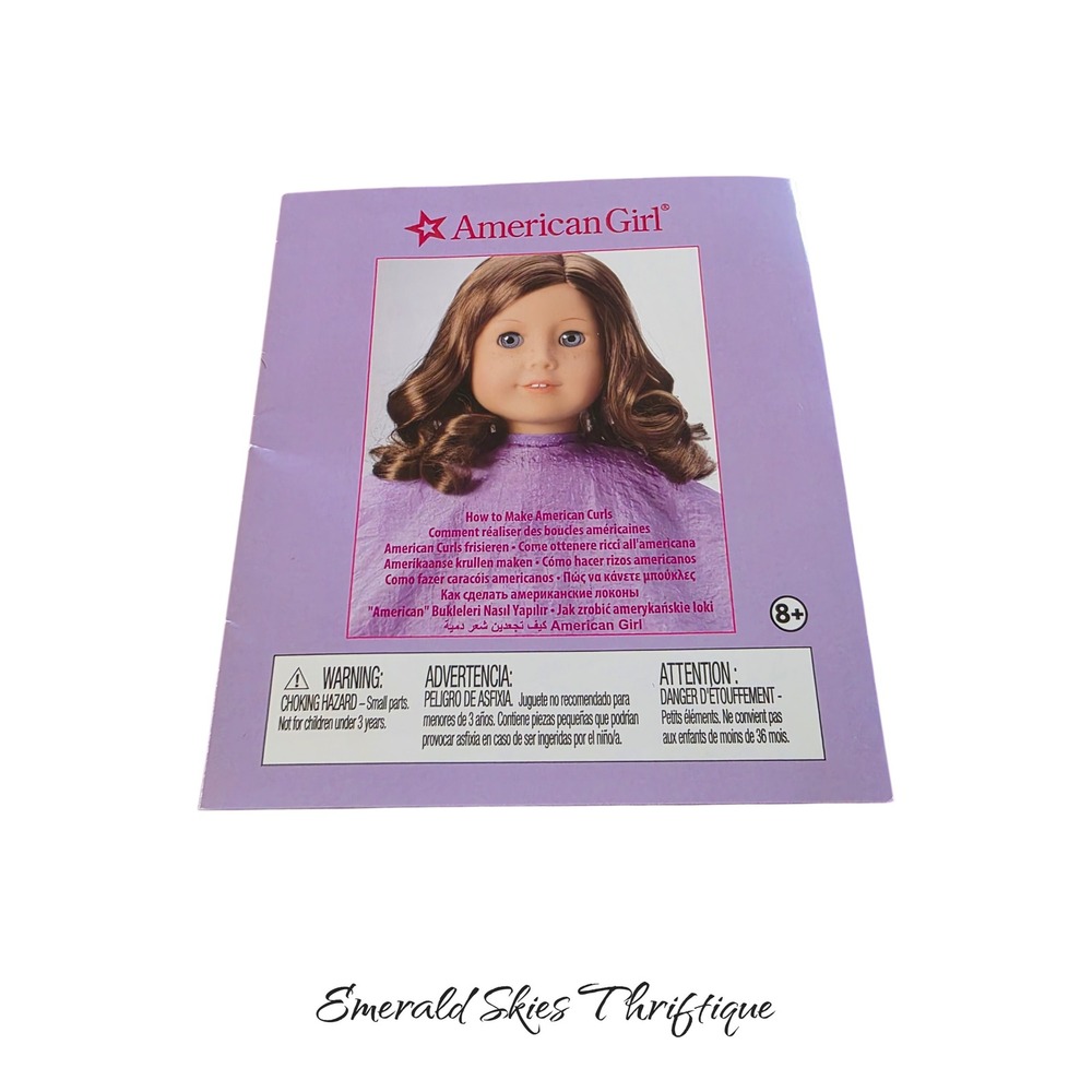 American Girl Doll How to get American curls Hair styling Set accessories - Picture 3 of 3